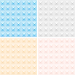 Set of four seamless pattern
