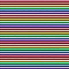 Horizontal multicolored tube background, seamlessly tileable