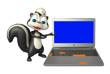 fun Skunk cartoon character