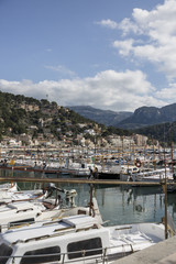 Obraz premium Port de Soller, Hafen