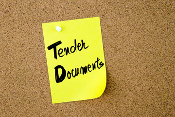 Business Acronym TD Tender Documents