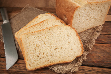 fresh and crispy bread