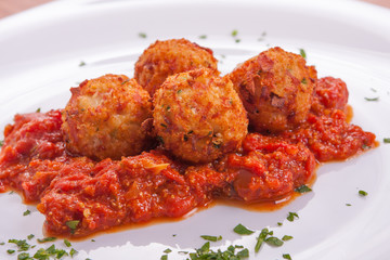 Portuguese Cod Cake. Bolinho de Bacalhau