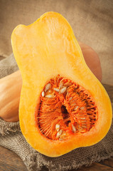 sweet raw pumpkin