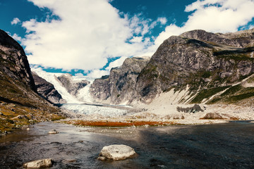 Gletscherzunge des Jostedalsbreen