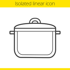 Pot linear icon