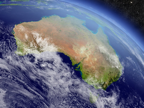 Australia From Space