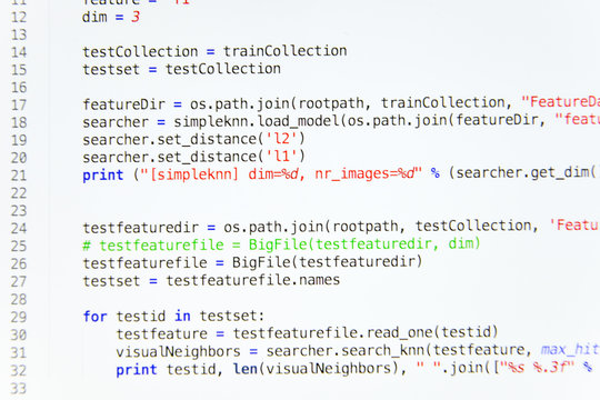 computer language source code