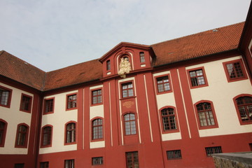 Fototapeta na wymiar Das Schloss in Bad Iburg