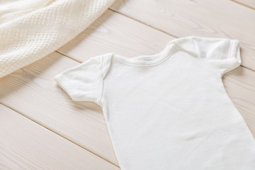 White baby shirt