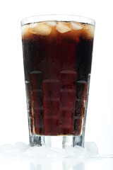 big glass of soda