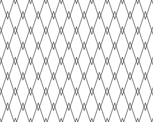 Vector seamless texture. Modern zigzag pattern