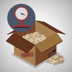 Delivery design. shipping  icon. White background 