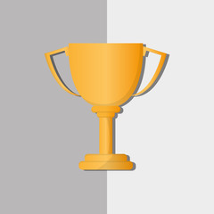 Champion design. winner icon. Colorful illustration