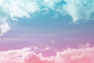 cloud background, pastel gradient colors