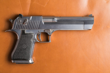 desert eagle handgun pistol - obrazy, fototapety, plakaty