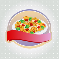 Penne pasta label