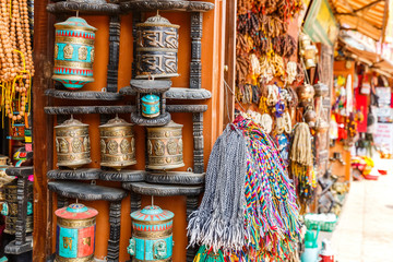 Nepalese souvenir shop