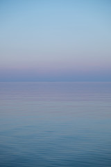 Fototapeta na wymiar Beautiful sunset colors on sea and sky