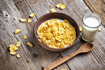 plate, food, cereal, milk, ingredient, background, meal, healthy