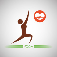 Healthy lifestyle  design. bodycare icon. Isolated illustration