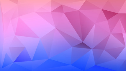 Abstract low poly background of triangles