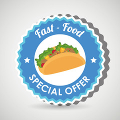 fast food offer design 