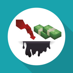 Pretroleum design. price icon. Oil concept