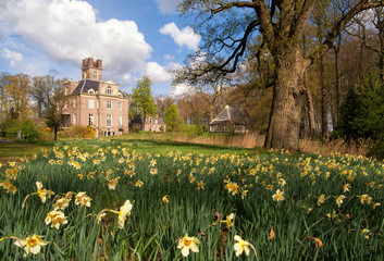 Oldenaller castle near Putten in spring   © jstuij
