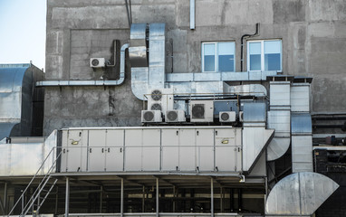 cooling and ventilation system on building