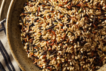 Raw Dry Organic Wild Rice