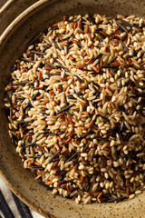 Raw Dry Organic Wild Rice