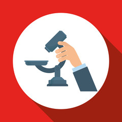 Science design. Research concept. Chemistry illustration