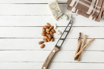 Delicious Groceries On White Table