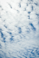 Fototapeta premium White clouds blue sky nature background