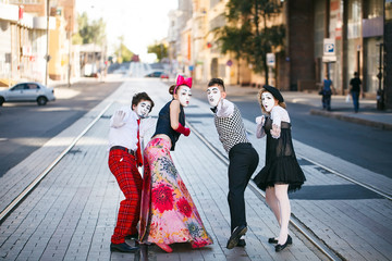 Memes are on the road. emergency situation.