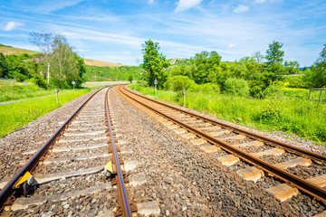 Fototapeta premium Schienenverkehr