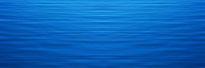 静かな青い海のバナー素材