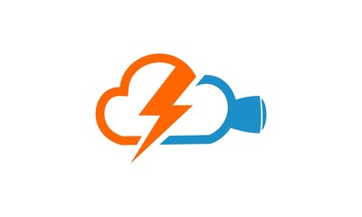 Flash Movie Lightning Logo