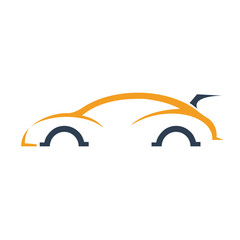 Auto vector logo icon