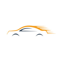 Auto vector logo icon