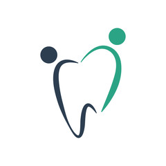 Dentist Dental Tooth vector logo icon