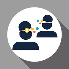 Social media design. media icon. communication concept, 