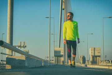 Pruning cherry tree in the spring for better crops.