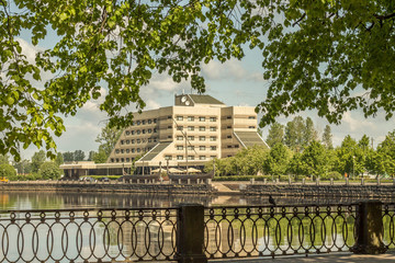 Russia Vyborg city summer
