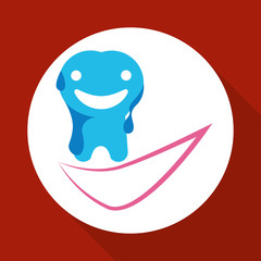 Dental care design. health concept. medical care icon