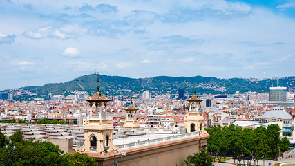 Cityscape of Barcelona, Catalunya