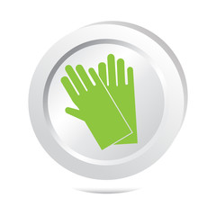 Obraz premium cleaning gloves icon