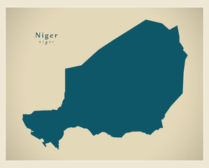 Modern Map - Niger NE