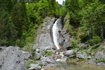 Claut - Rif.Pussa (Cascata Ciol de Pes)